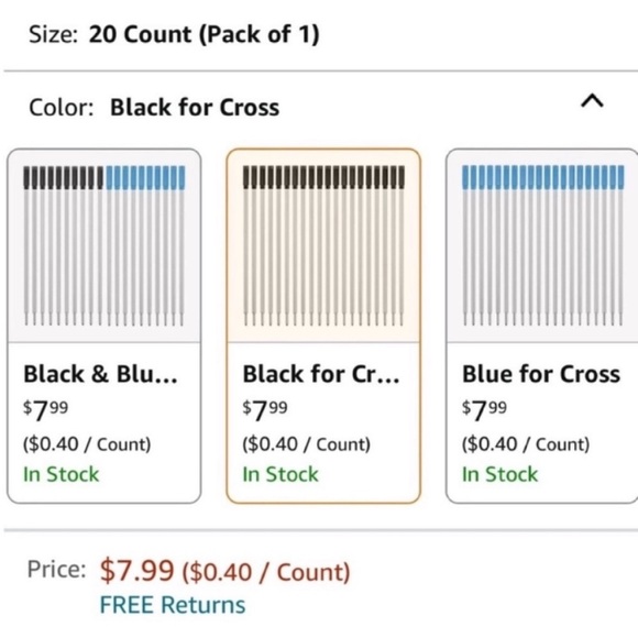 NIB Lug Scribble 3-Pack Pens: Holiday Treat - Picture 10 of 11